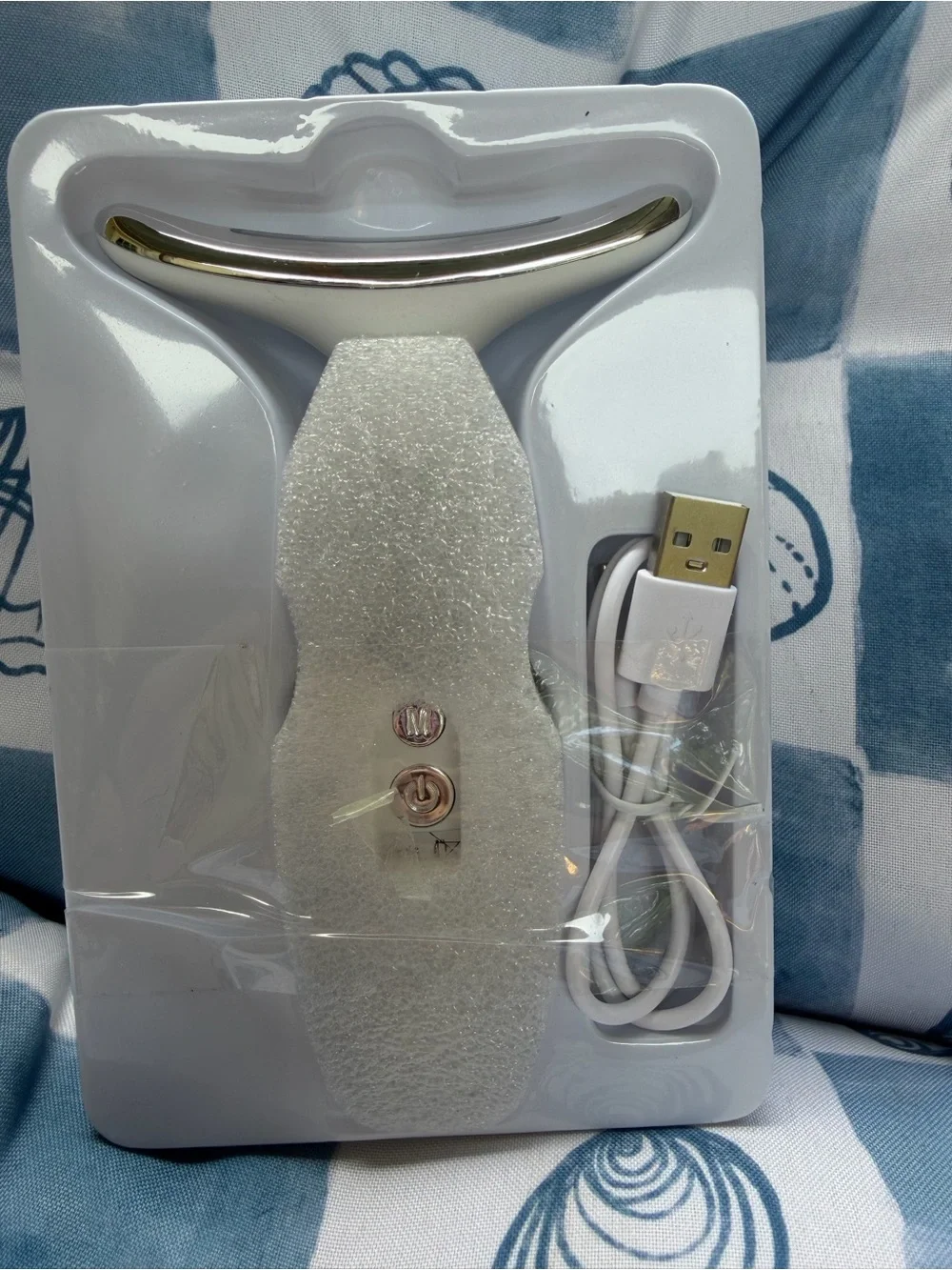 Rechargeable 7-Mode LED Neck Beauty Device
